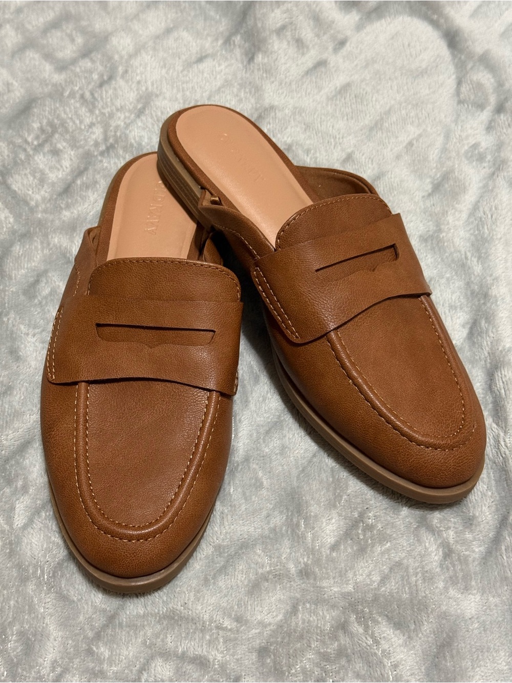 Old Navy Brown Penny Loafer Slip-On Women's Mules